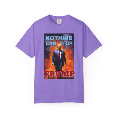 "Nothing Can Stop Trump", Unisex T-shirt (Light Colors)