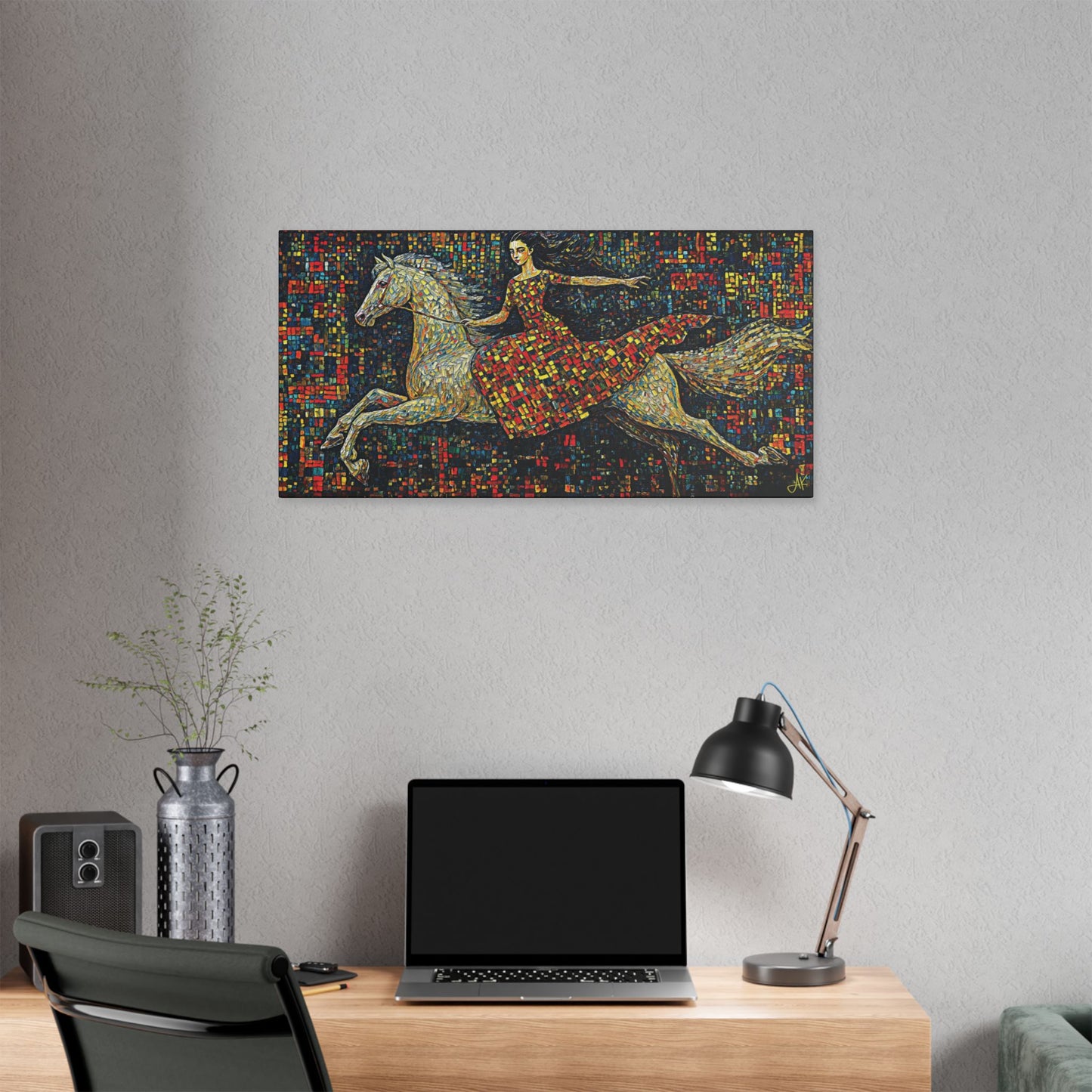 "Lady of Liberty", Stretched Classic Canvas Fine Art Print