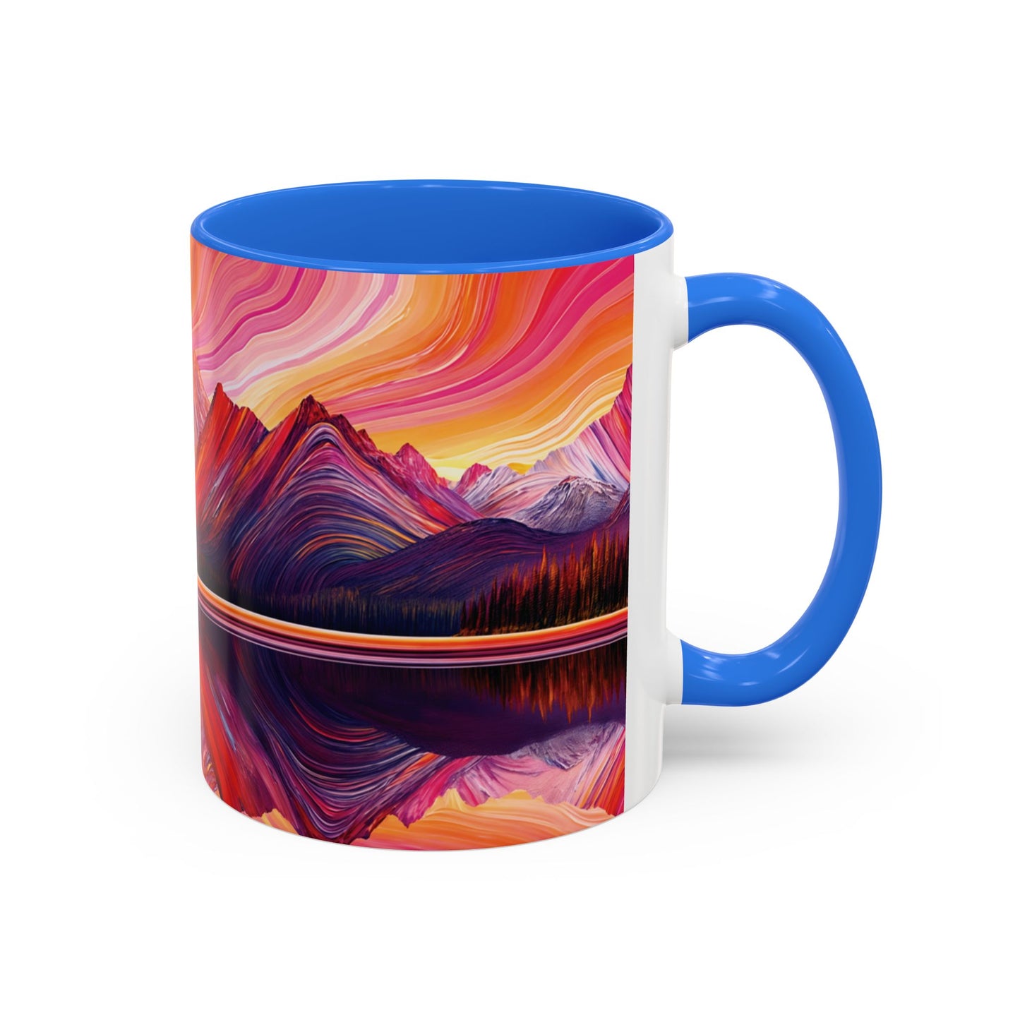 "For In Him All Things Were Created" Colossians 1:16 (NIV), Colorful Mugs (11oz & 15oz)