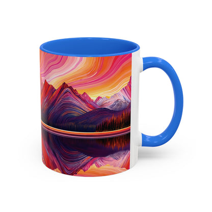 "For In Him All Things Were Created" Colossians 1:16 (NIV), Colorful Mugs (11oz & 15oz)