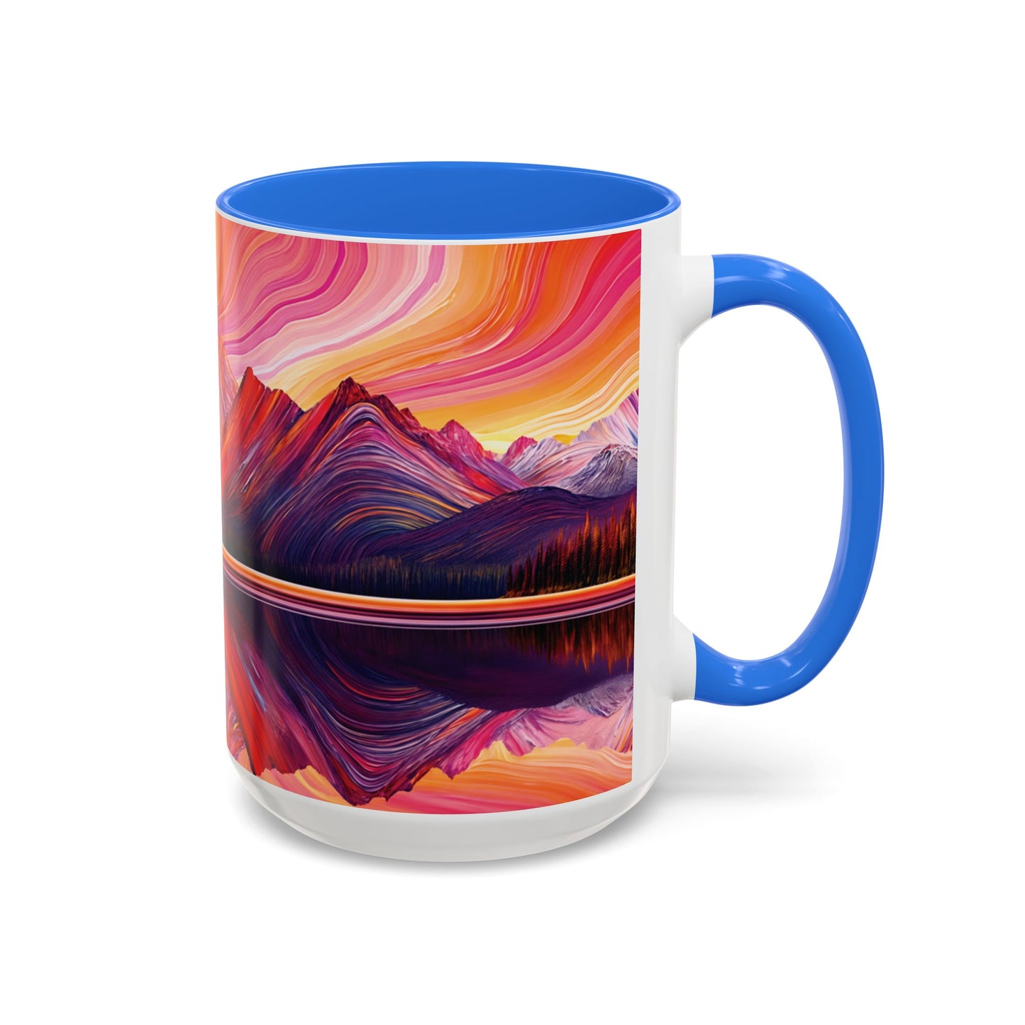 "For In Him All Things Were Created" Colossians 1:16 (NIV), Colorful Mugs (11oz & 15oz)