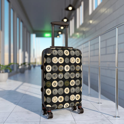 "Punk Polka" Pattern Art Suitcases