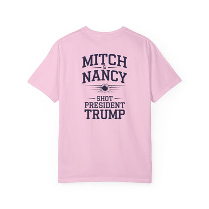"Mitch & Nancy Shot President Trump", Unisex T-shirt