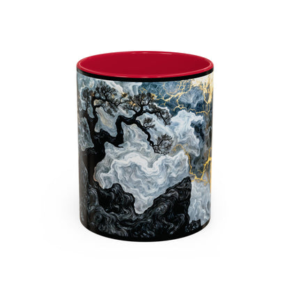 "An Crann Naomh (Gaelic) - The Sacred Tree (English)", Colorful Mugs (11oz & 15oz)