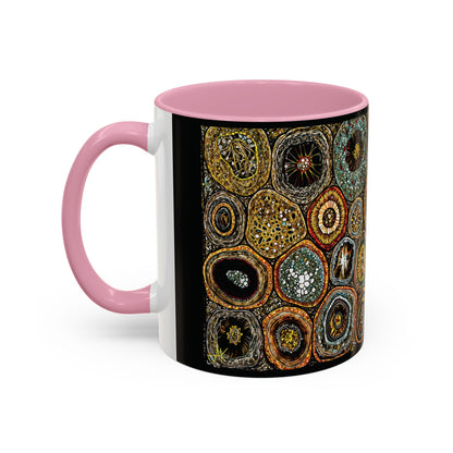 "Every Detail, His Design", Colorful Mugs (11oz, 15oz)