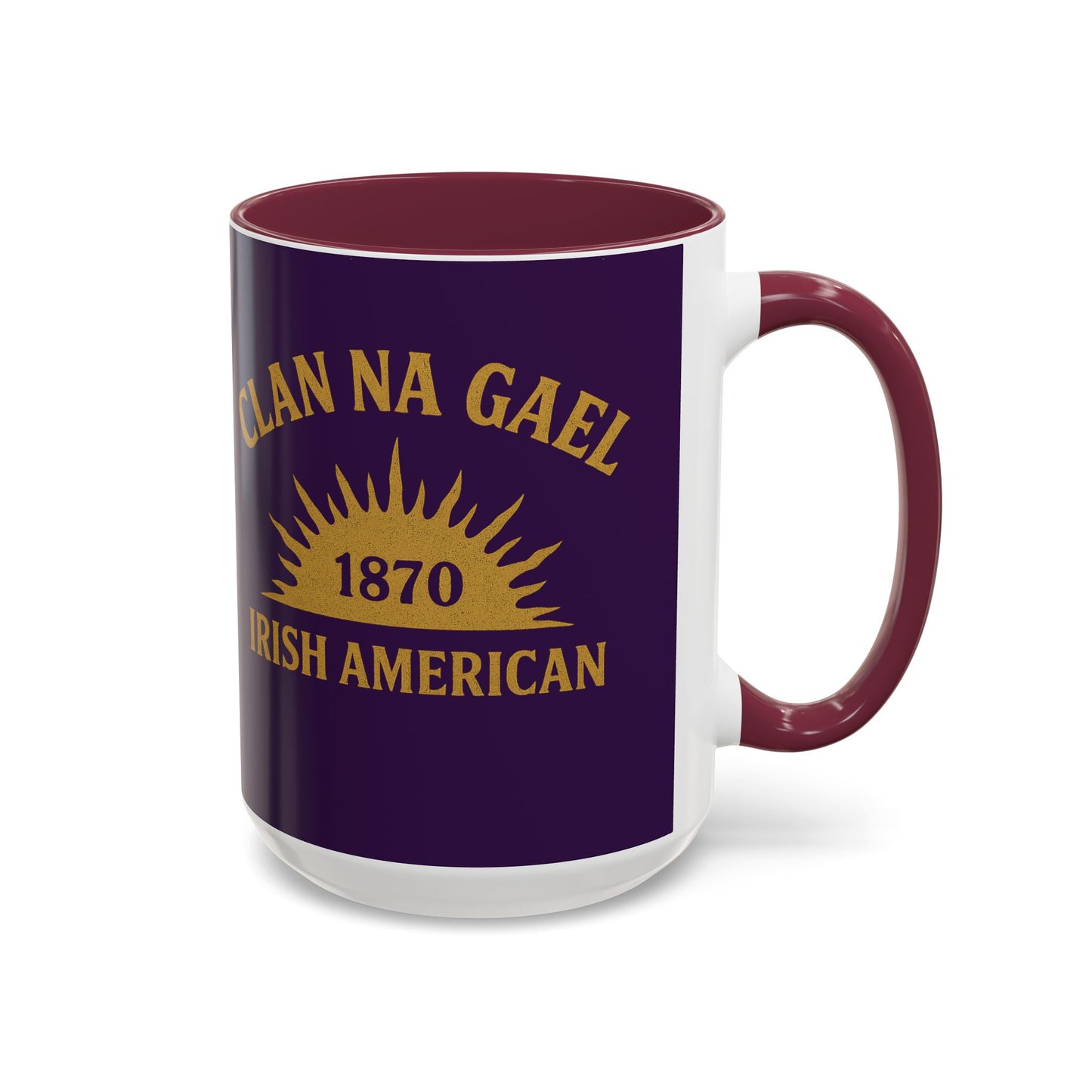 "Clan na Gael - Irish American", Colorful Mugs (11oz, 15oz) (3B0A4F)