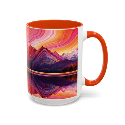"For In Him All Things Were Created" Colossians 1:16 (NIV), Colorful Mugs (11oz & 15oz)