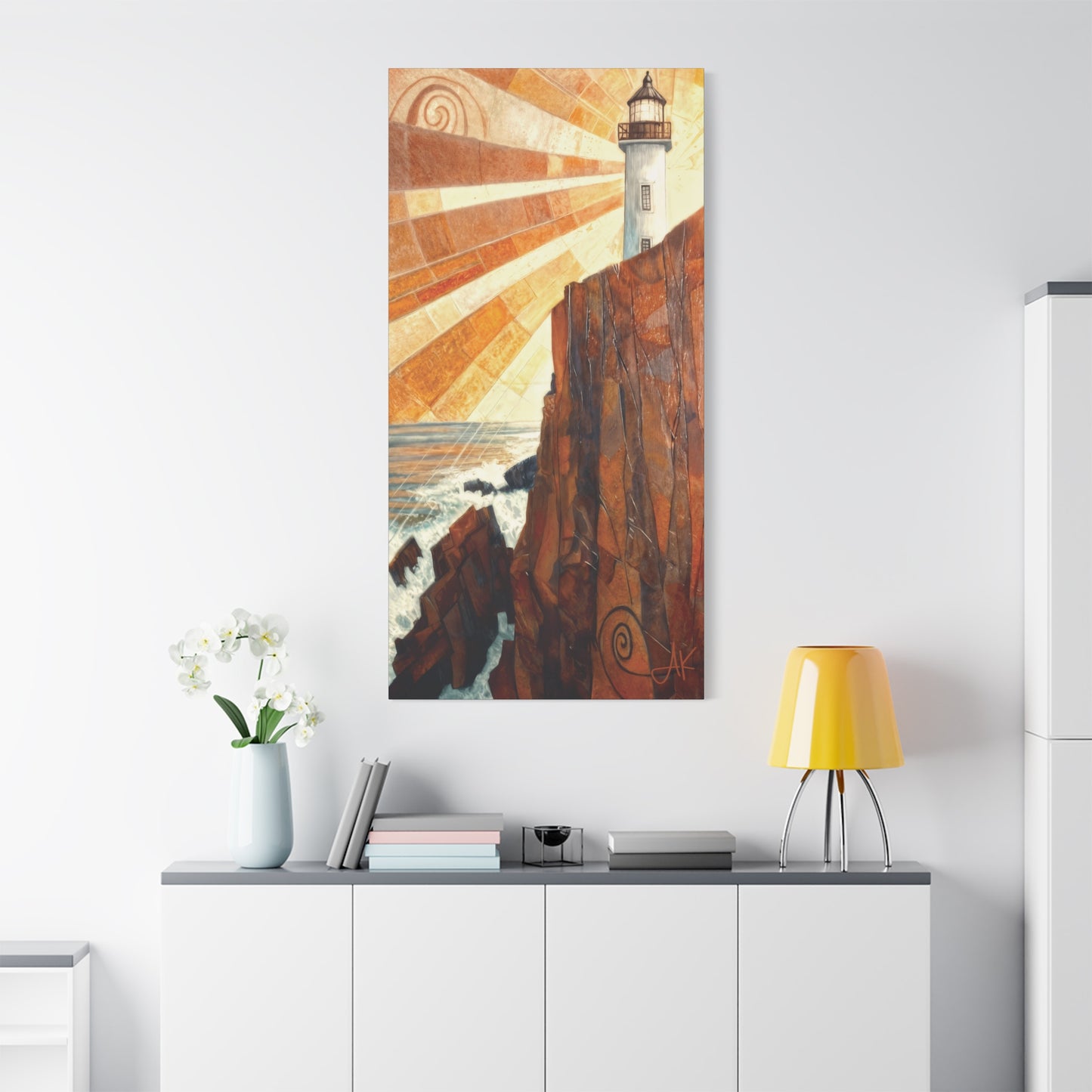 "Light on the Western Edge", Fine Art Matte Canvas, Stretched, 1.25"