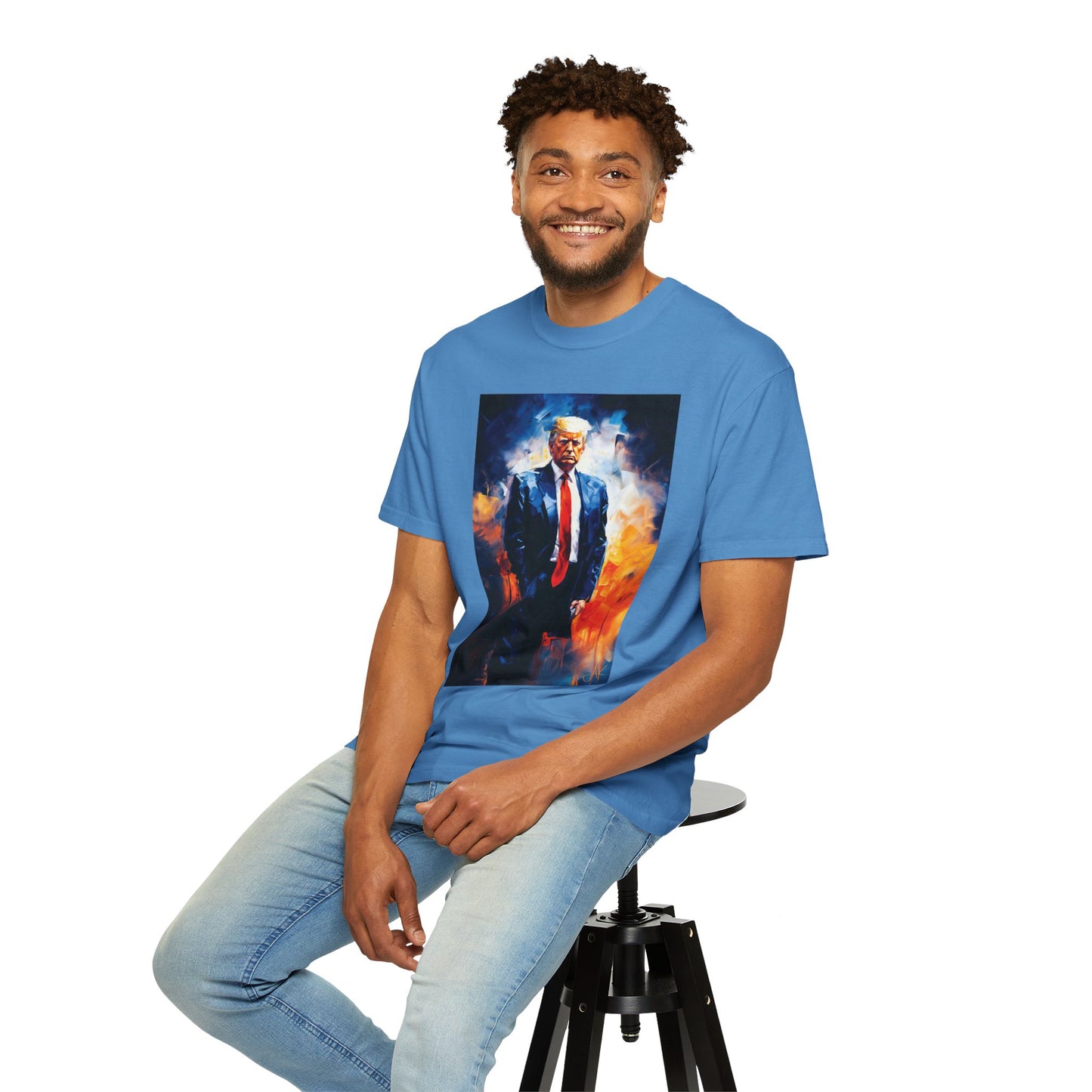 "Trump Portrait" #22, Unisex T-shirt (Light Colors)