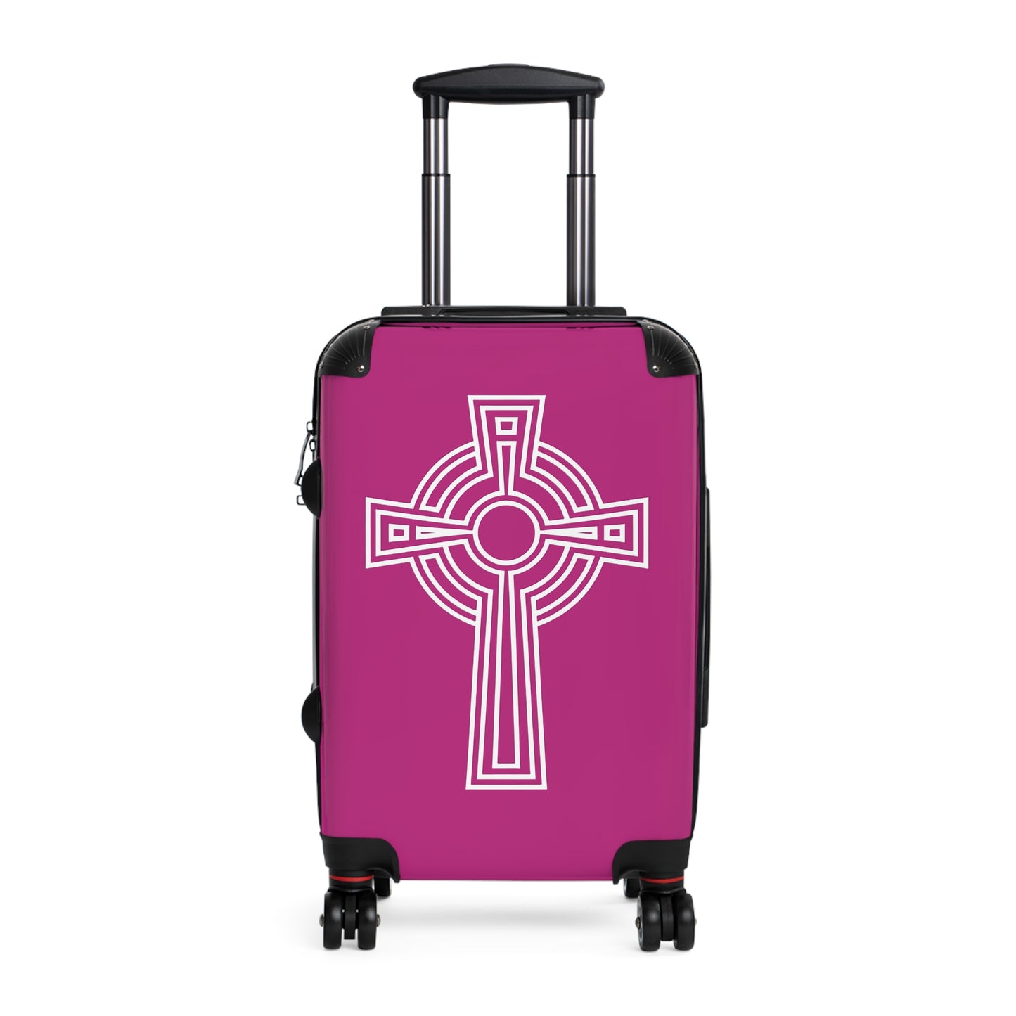 "A Simple High Cross", Suitcases (Dark Pink)