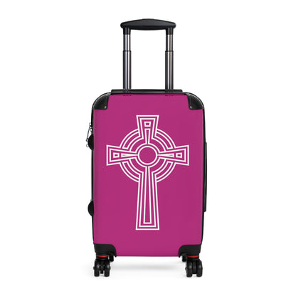 "A Simple High Cross", Suitcases (Dark Pink)