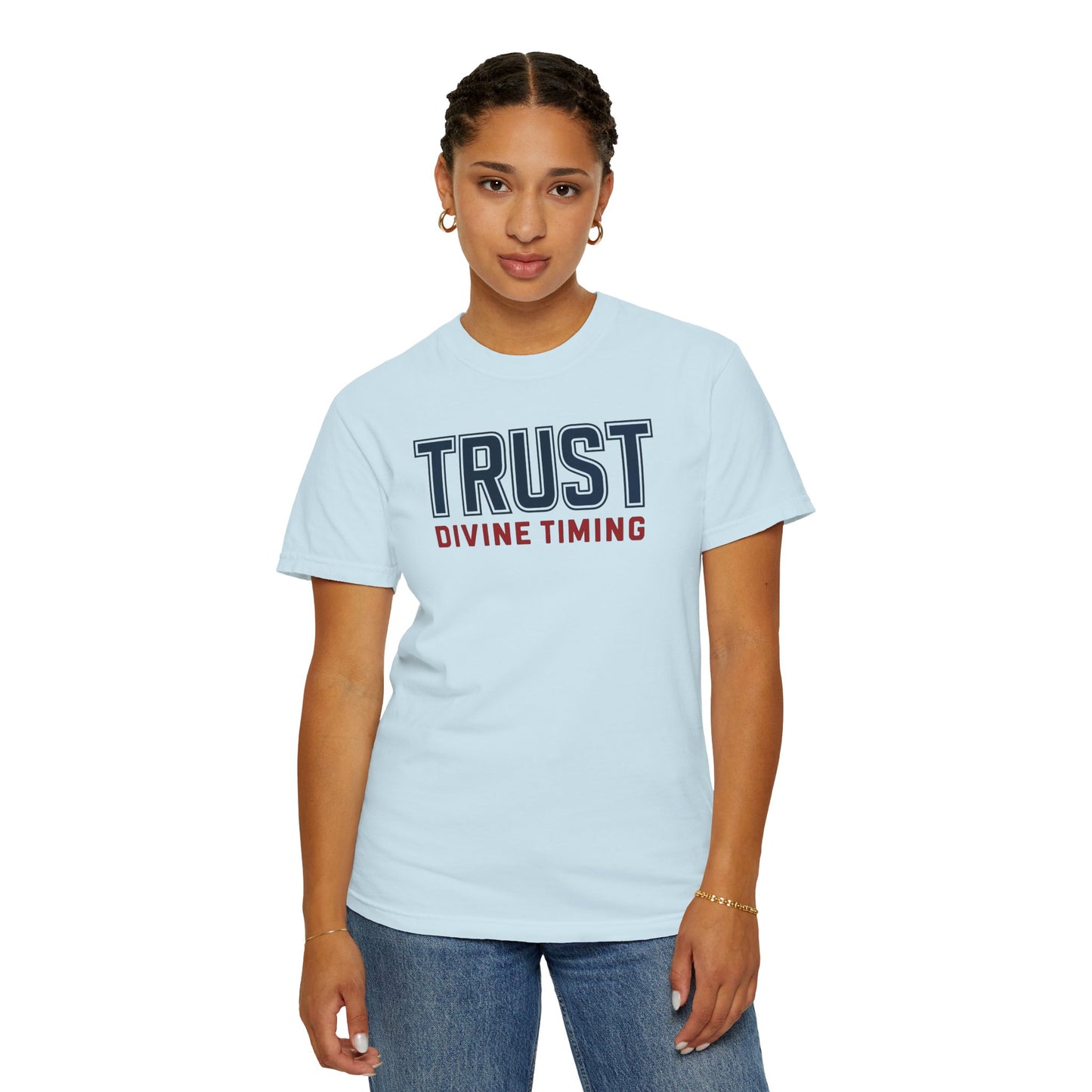 "Trust Divine Timing" #02, Unisex T-shirt