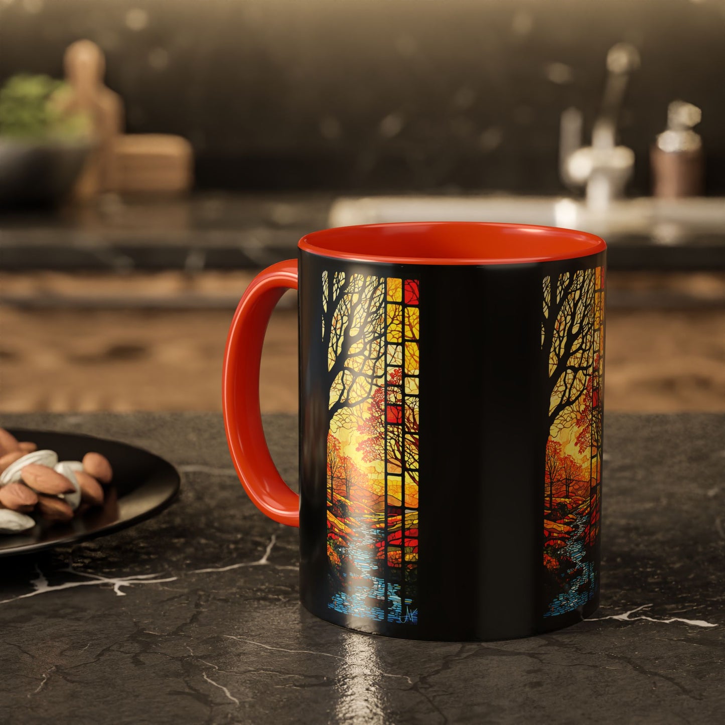 "Realization at 5", Colorful Mugs (11oz, 15oz)