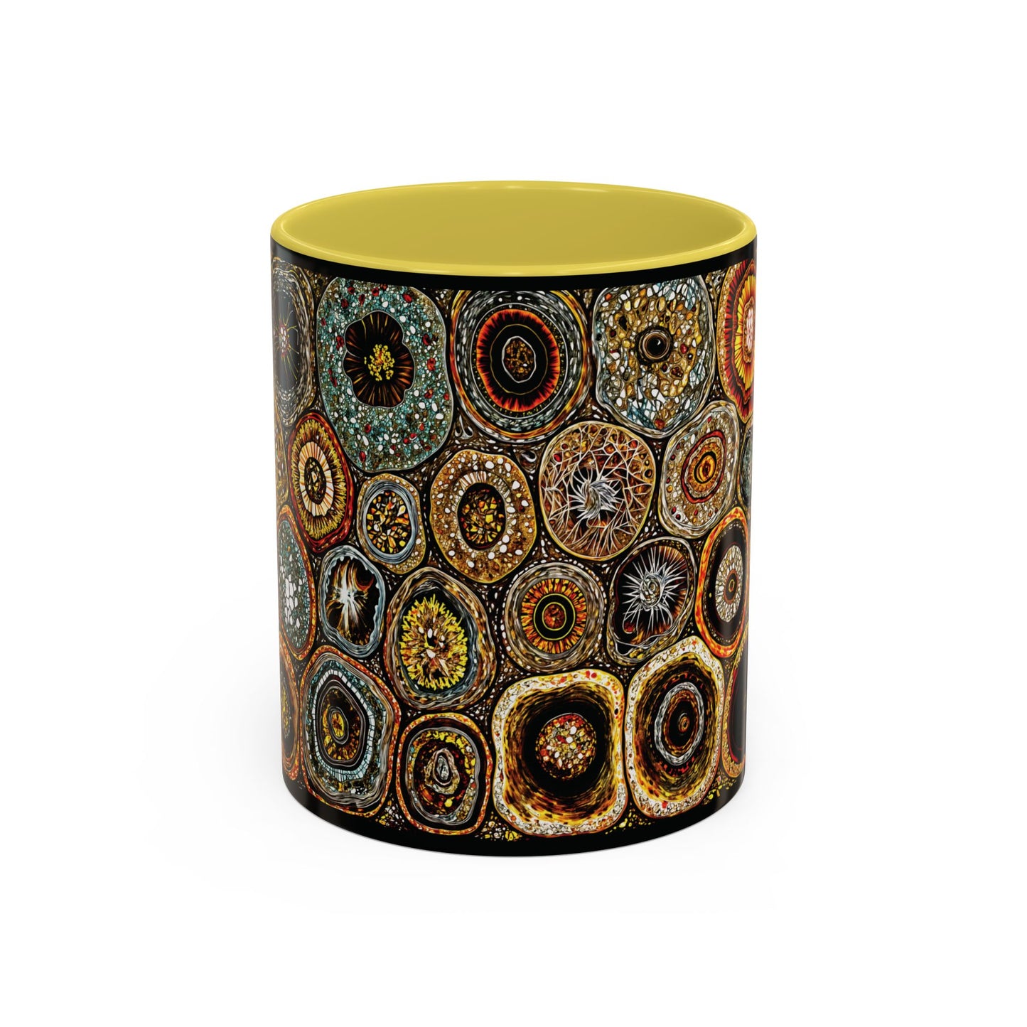 "Every Detail, His Design", Colorful Mugs (11oz, 15oz)