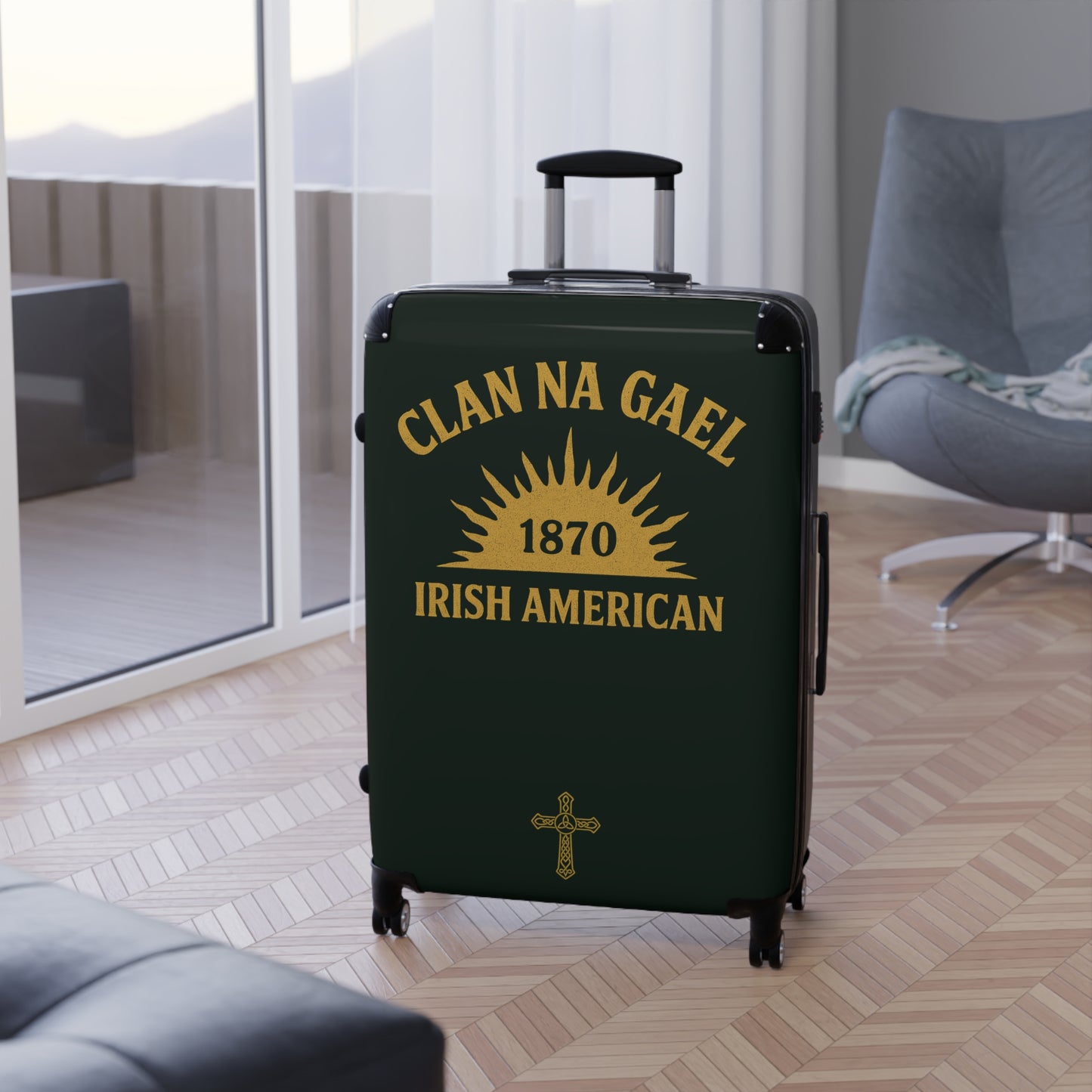 "Clan na Gael - Irish American", Suitcase (Túath Green)