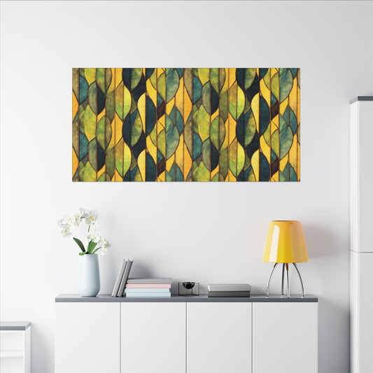 "Inner Grove", Classic Stretched Matte Canvas Pattern Art Print