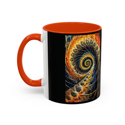 "Beauty of His Design", Colorful Mugs (11oz, 15oz)