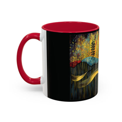 "Sacred Resonance", Colorful Mugs (11oz, 15oz)