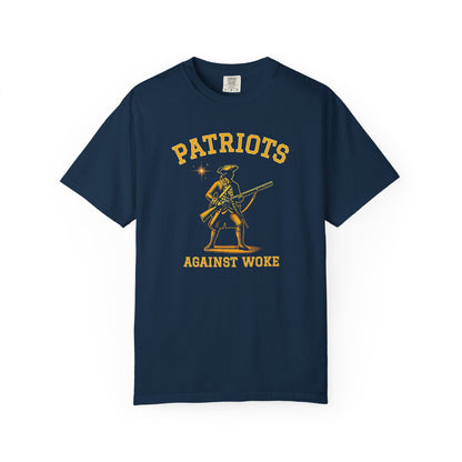 "Patriots Against Woke", Unisex T-shirt