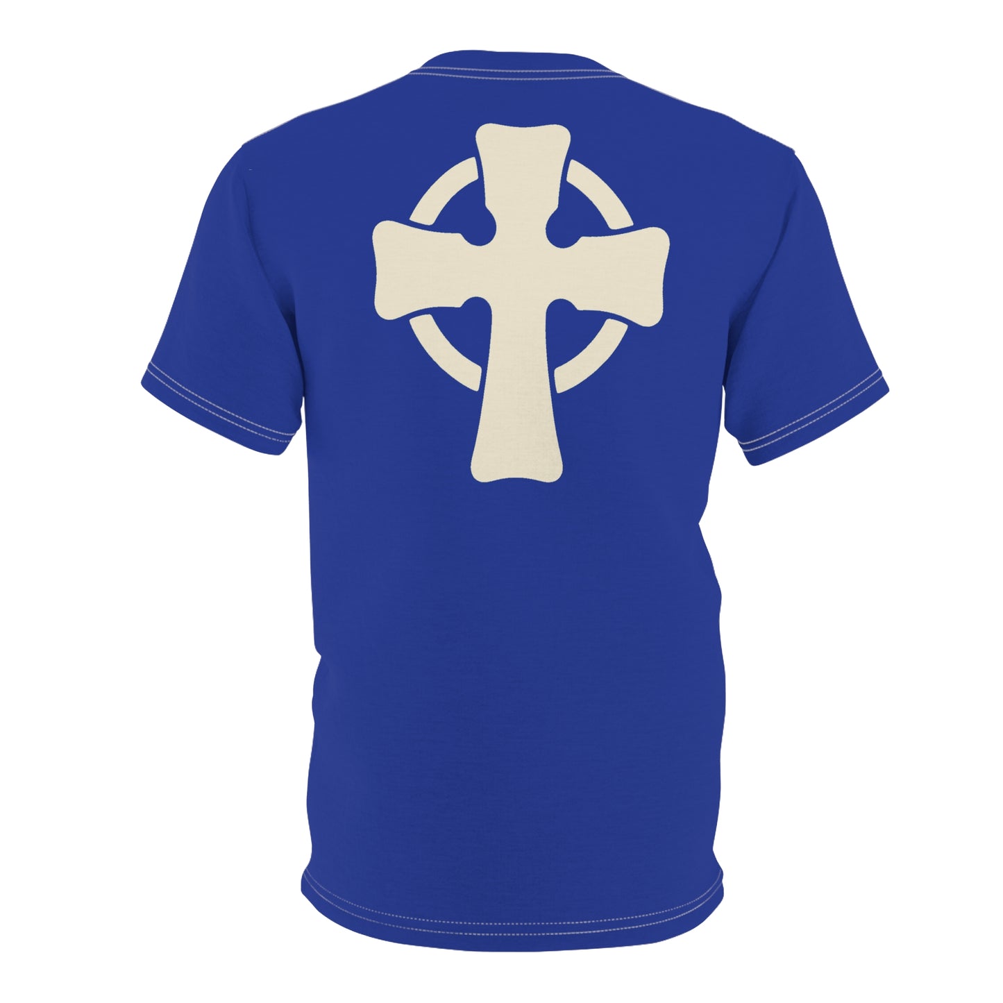 "Retro Jesus", Unisex T-shirt (Klein Blue)