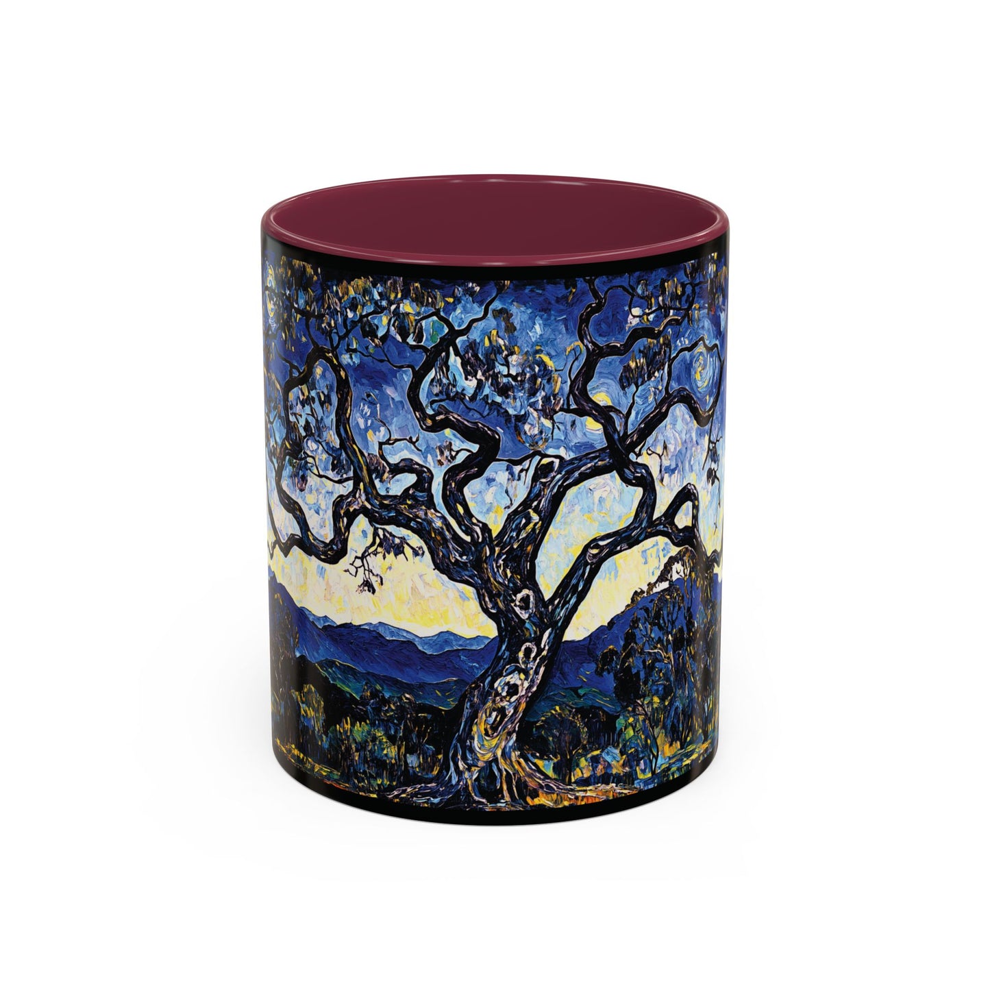 "Crann na Beannachd (Gaelic) - Tree of Blessing (English)", Colorful Mugs (11oz & 15oz)