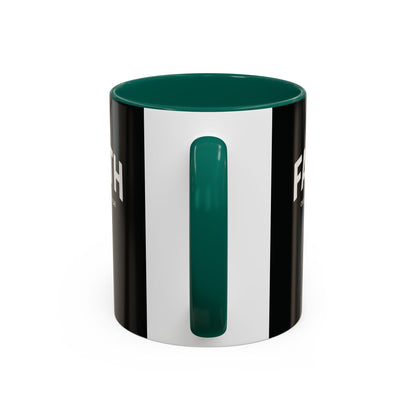 "Faith Overcomes Fear", Colorful Mugs (11oz, 15oz)
