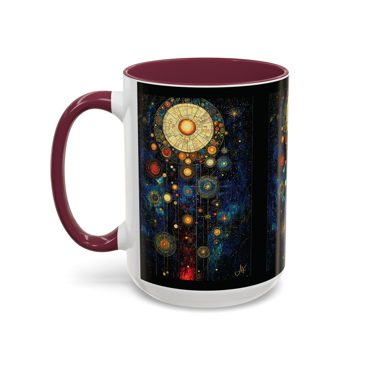 "Ancient Connection to God", Colorful Mugs (11oz, 15oz)