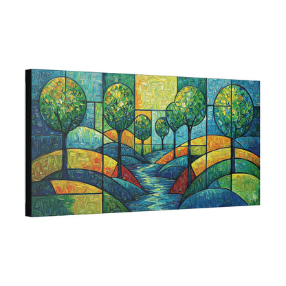 "River Add" #02, Stretched Classic Canvas Fine Art Print
