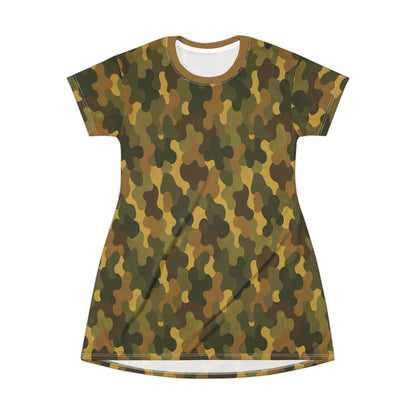 "SASR Day-Ops Camouflage", T-Shirt Dress (SASR Light Brown Collar)