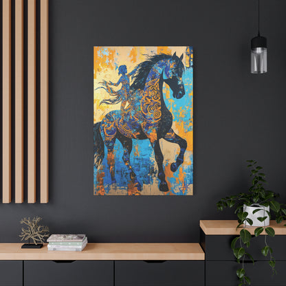 "Unbridled Freedom", Fine Art Matte Canvas, Stretched, 1.25"