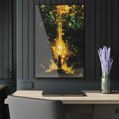 "Empowered by His Sacrifice", Fine Art Acrylic Wall Prints (French Cleat Hanging)