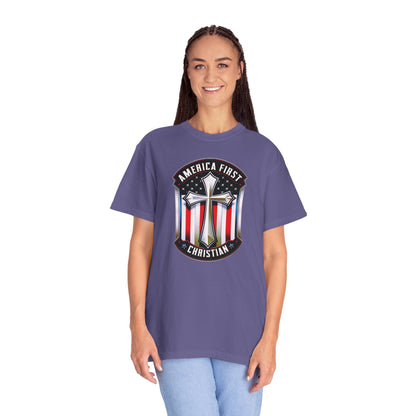 "America First - Christian" #01, Unisex T-shirt