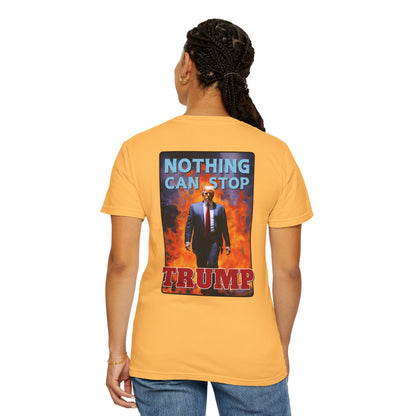 "Nothing Can Stop Trump", Unisex T-shirt (Light Colors)