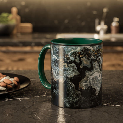 "An Crann Naomh (Gaelic) - The Sacred Tree (English)", Colorful Mugs (11oz & 15oz)