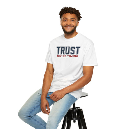 "Trust Divine Timing" #02, Unisex T-shirt