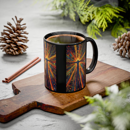 "Born Again in His Radiance - Isaiah 60:1", Colorful Mugs (11oz & 15oz)
