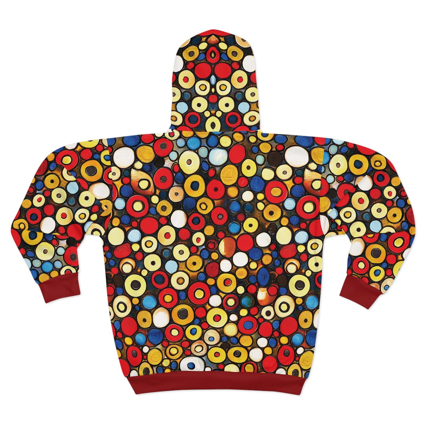 "Bits and Bobs", Unisex Wearable Art Zip Hoodie