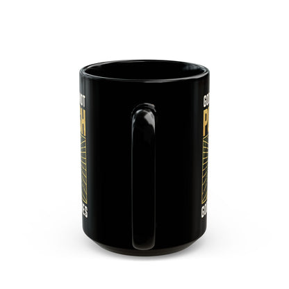 "God Does Not Punish - God Teaches" #03, Black Mug (11oz & 15oz)