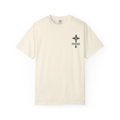 "Steadfast Cross in Black", Unisex T-shirt