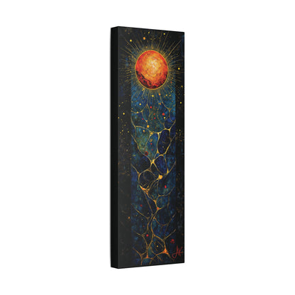 "The Living Light (John 8:12)", Stretched Classic Canvas Fine Art Print