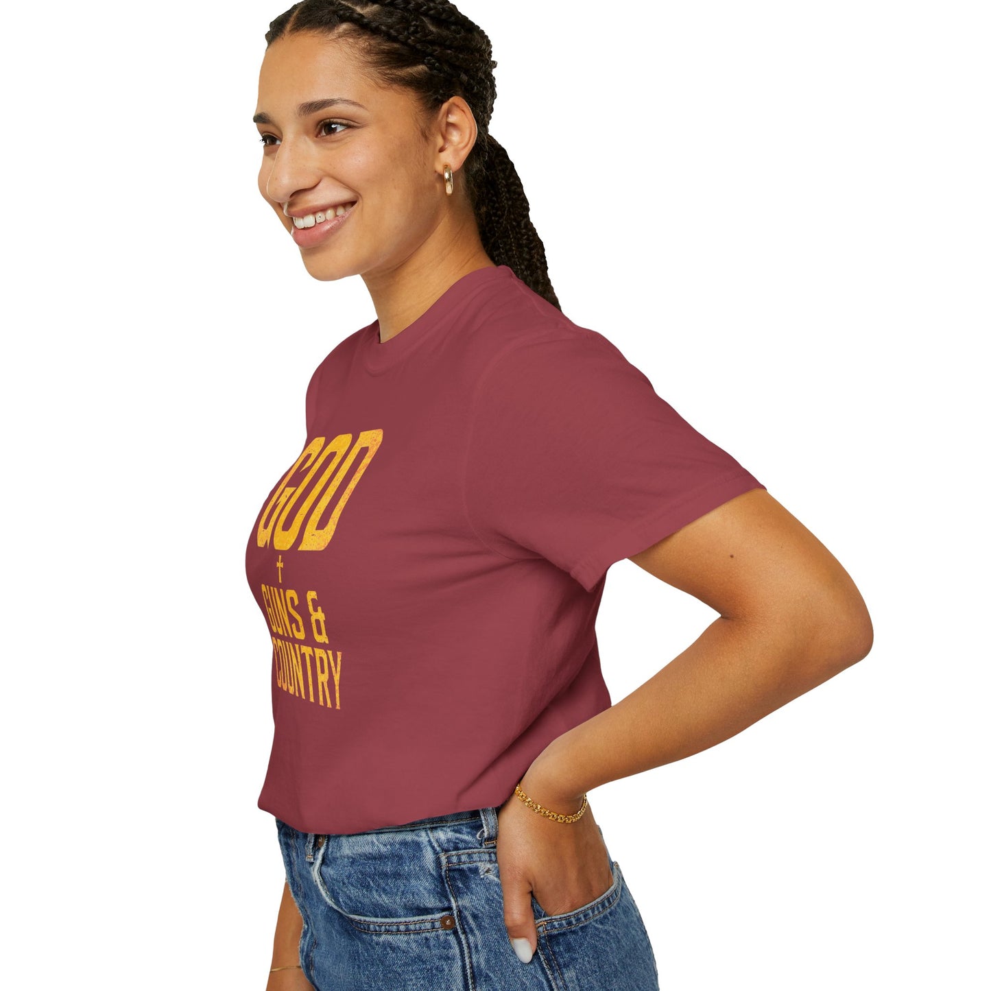 "God Guns & Country" #02, Unisex T-shirt