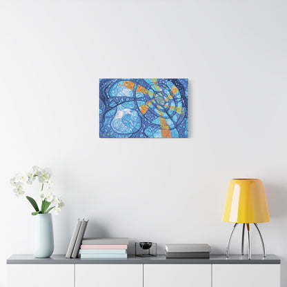"Gaelic Sea People", Fine Art Print on Matte Canvas
