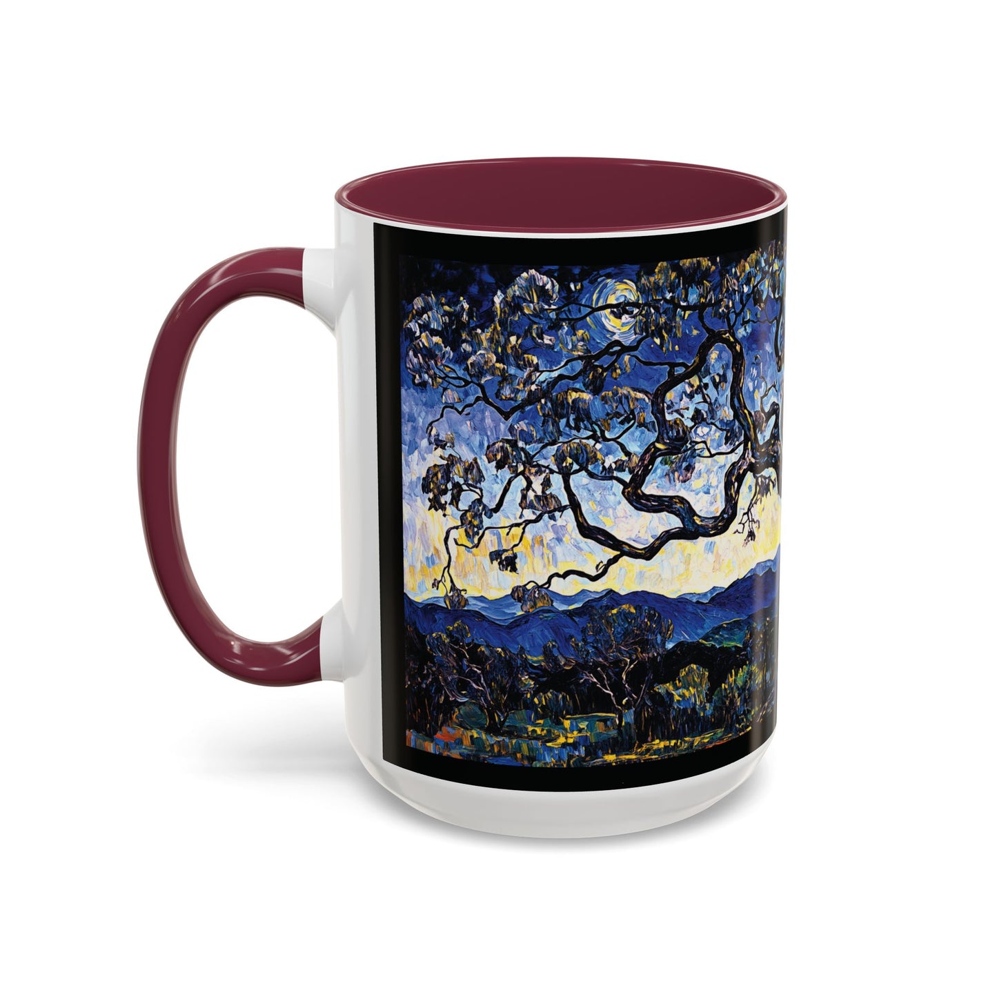"Crann na Beannachd (Gaelic) - Tree of Blessing (English)", Colorful Mugs (11oz & 15oz)
