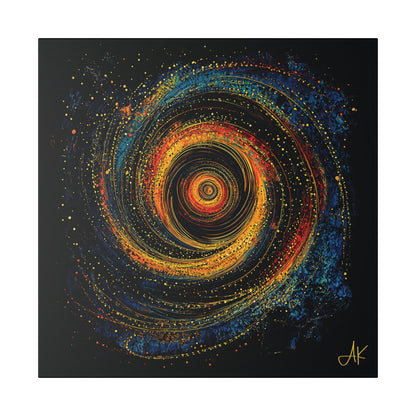 "Galactic Spiral", Stretched Classic Canvas Fine Art Print