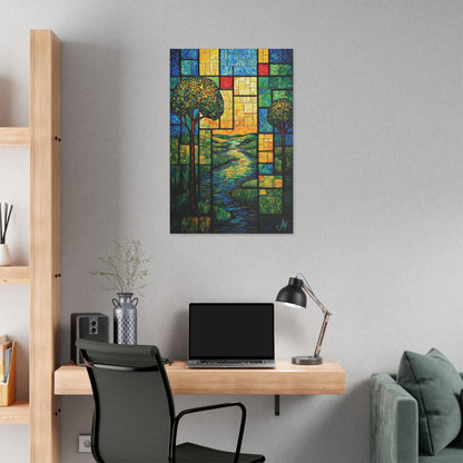 "River Add" #01, Stretched Classic Canvas Fine Art Print