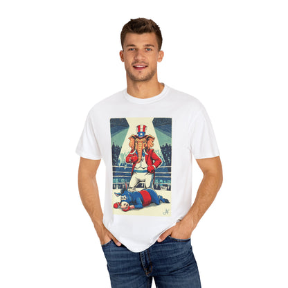 "Brutal Woke Knockout 2024", Unisex T-shirt (Light Colors)