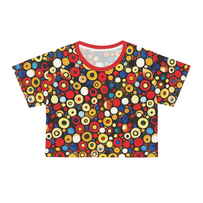 "Bits and Bobs", Crop Tee (Republican Red Color)
