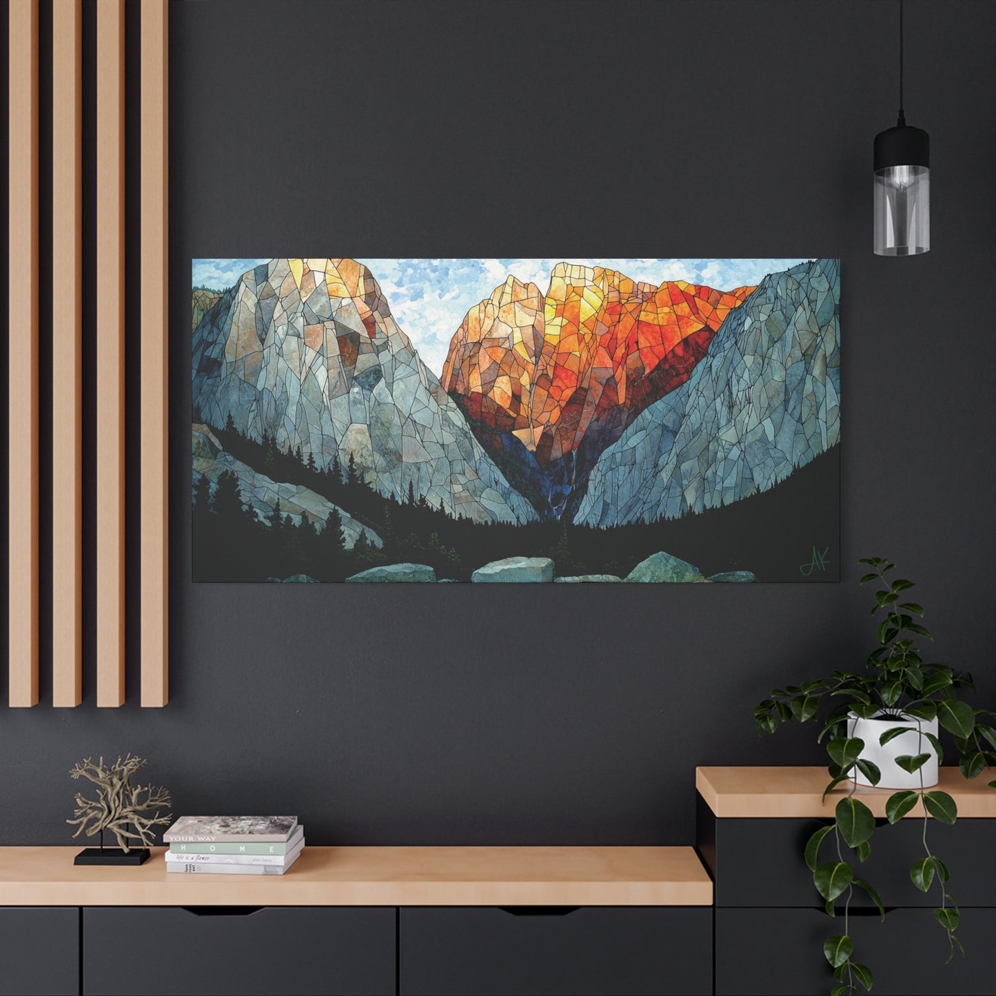 "After the Ice, Before the Gaels", Fine Art Matte Canvas, Stretched, 1.25"