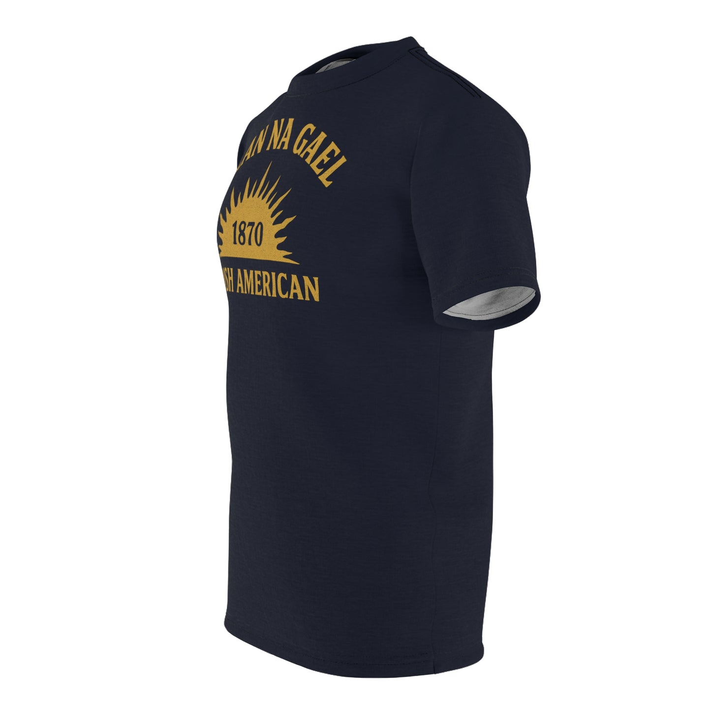 "Clan na Gael - Irish American", Unisex T-shirt (Dark Loathly Lady)