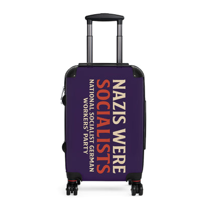 "Nazis were Socialists", Suitcase (Russian Violet)